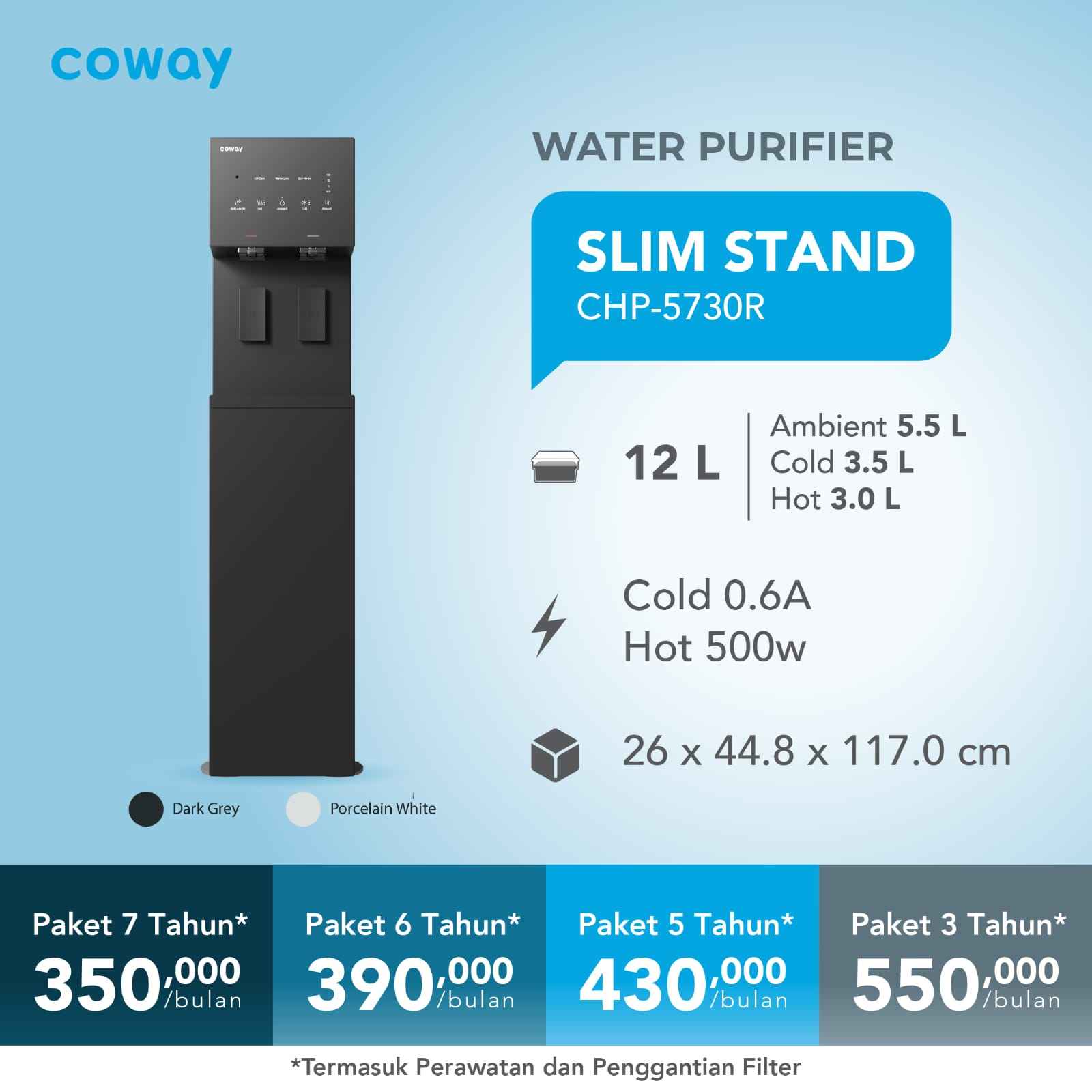 water purifier SLIM STAND CHP-5730R