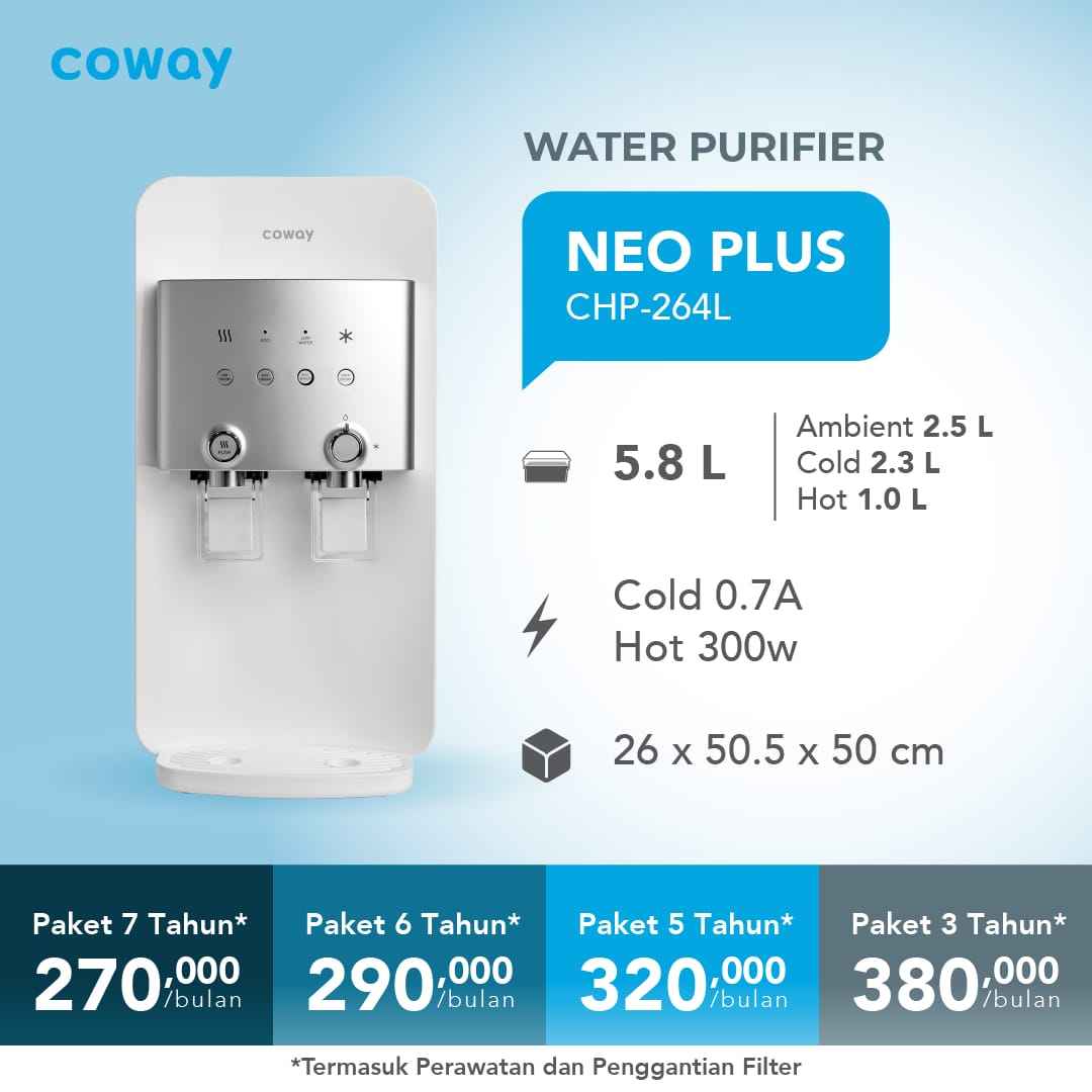 water purifier neo plus CHP-264L